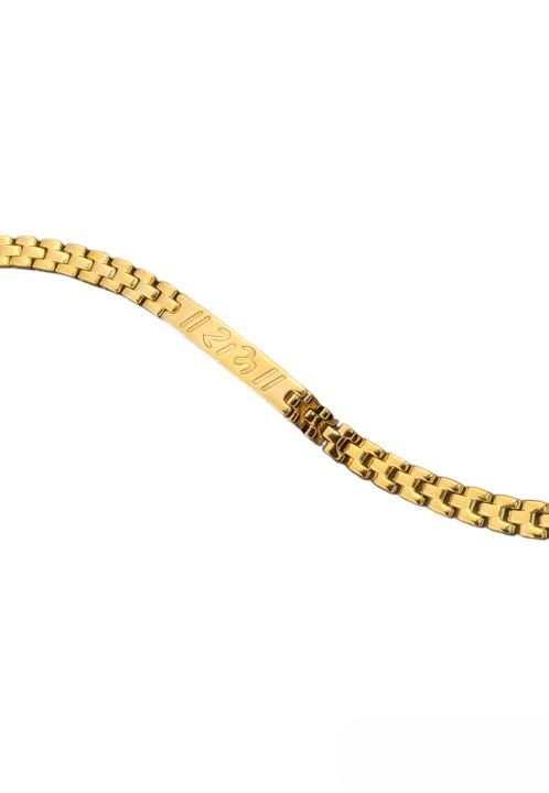 Hot Sale Ram Gold Bracelet For Men (8 Inch)