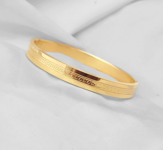 Stylish Gold Plated Men's Kada