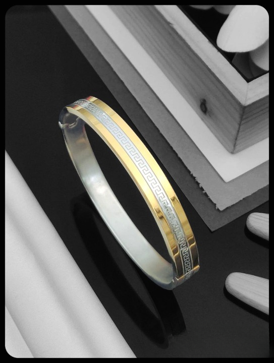 Hot Sale Gold & Silver Plated Men's Kada